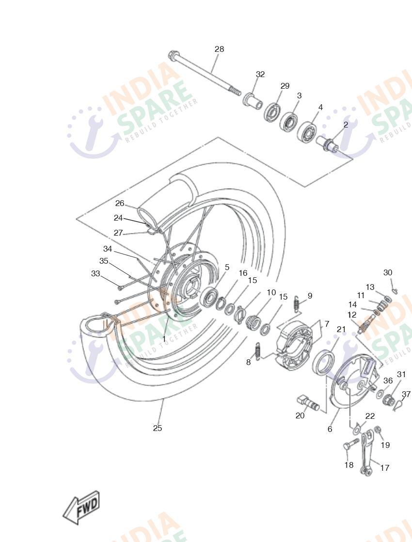 FRONT WHEEL